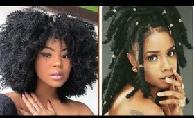 Creative & Trendy Natural Hairstyles