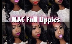 Fave MAC Fall Lipsticks!
