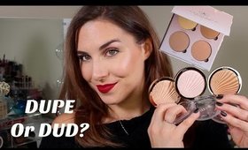 Dupe or Dud: Milani Strobe Highlighters versus ABH Glow Kit | Bailey B.