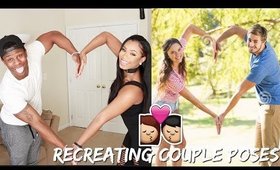 RECREATING CUTE COUPLE POSES 💏 TUMBLR AF!