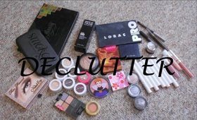 Makeup Declutter 2017