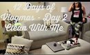 12 DAYS OF VLOGMAS | CLEAN WITH ME & CHRISTMAS PARADE | DAY 2