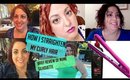 How I Straighten my Hair (Thick curly hair) | Nume Silhouette