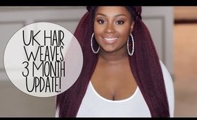 3 Month Update | UKHairWeaves Regal Relaxed Hair Extensions!