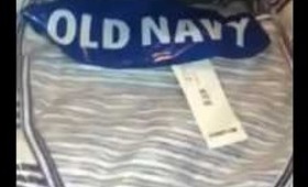 Mini Old Navy Haul