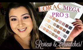 NEW LORAC MEGA PRO 3 1st Look Review + Swatches