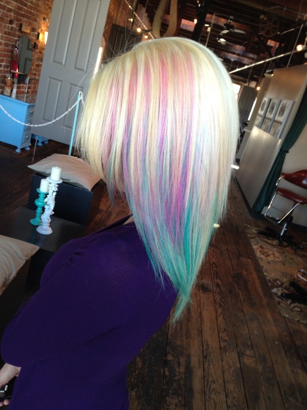 Blonde Cotton Candy Hair