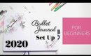 2020 Bullet Journal Set Up for Beginners who CAN’T DRAW | Archer and Olive