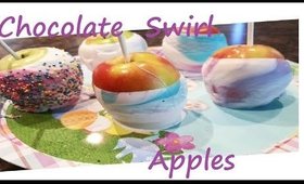 Chocolate Swirl Apples