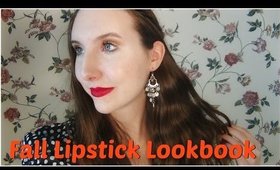 My FAVORITE Fall Lipsticks | Cruelty Free Lookbook