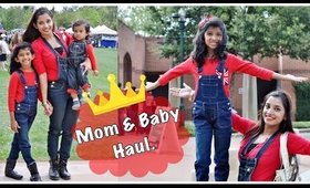 Mother and daughter fashion haul video .