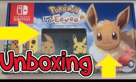 POKÉMON - LET'S GO EEVEE SWITCH CONSOLE UNBOXING WITH POKÉBALL PLUS