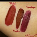 Liquid Lipsticks (Dark Reds) 