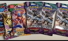 ✨ OPENING A BUNCH OF DIFFERENT POKEMON BOOSTER PACKS INCLUDING SOME OLDER ONES! ✨