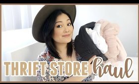 Thrifting Try-On Haul + Styling Video