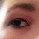 Pink and brown eye