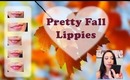 Pretty Fall Lipsticks 🍁🍃 🍁🍃