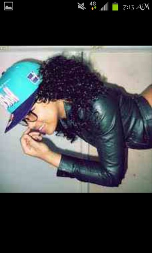 I have that thick coarse curly hair .. It's alot of work to get it like that