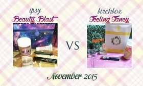 Ipsy vs Birchbox | November 2015 | PrettyThingsRock