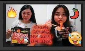 Spicy Fire Noodle Challenge! SAMYANG Spicy Ramen!