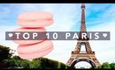 Top 10 ✨ Paris Food Tour Guide 🍳 Things you MUST eat in France! ✨ Street Food + Affordable options