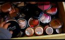 College Dorm Room Makeup Collection and Organization
