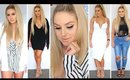 Clothing Haul & Try On's ♡ Winter Essentials & Cute Dresses!