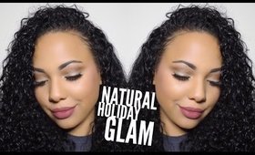 Natural Holiday Glam Makeup Tutorial | Ashley Bond Beauty