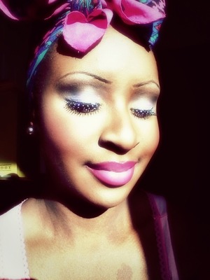 sunset eyes with a hint of fairy dust. ?