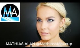 Beautiful Bridal Makeup Step by Step Tutorial for Dry Skin Part 1 #MondayMakeupChat - mathias4makeup