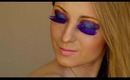 Easter Glam: Bright Makeup with Feathers