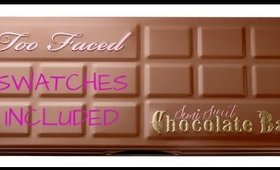 Too Faced Semi Sweet Palette - Swatched