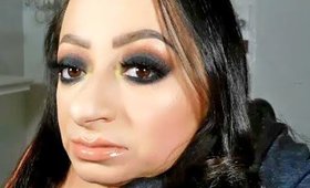 ABH PRISM PALETTE TUTORIAL - SMOKEY WITH A POP OF COLOR