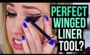 Perfect WINGED LINER... with STENCILS!? || DOES IT WORK!?