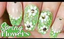 Spring Flowers Nail Art Tutorial // How to Nail Art at Home