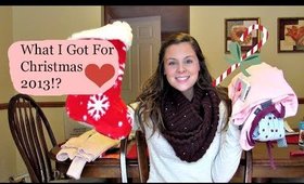 What I Got For Christmas 2013! + BLOOPERS