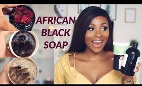 MY SECRET TO GLOWING SKIN | 5 BLACK SOAPS THAT YOU SHOULD TRY NOW! | DIMMA UMEH