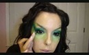 Green Garden Fairy Makeup Look (Halloween)