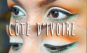 Ivory Coast / Côte d'Ivoire World Cup 2014 Makeup | TheRaviOsahn