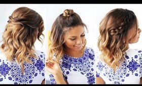 3 Easy Hairstyles for Short Hair