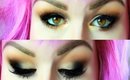 Party Eyes Tutorial Using Too Faced Semi Sweet Chocolate Bar Palette