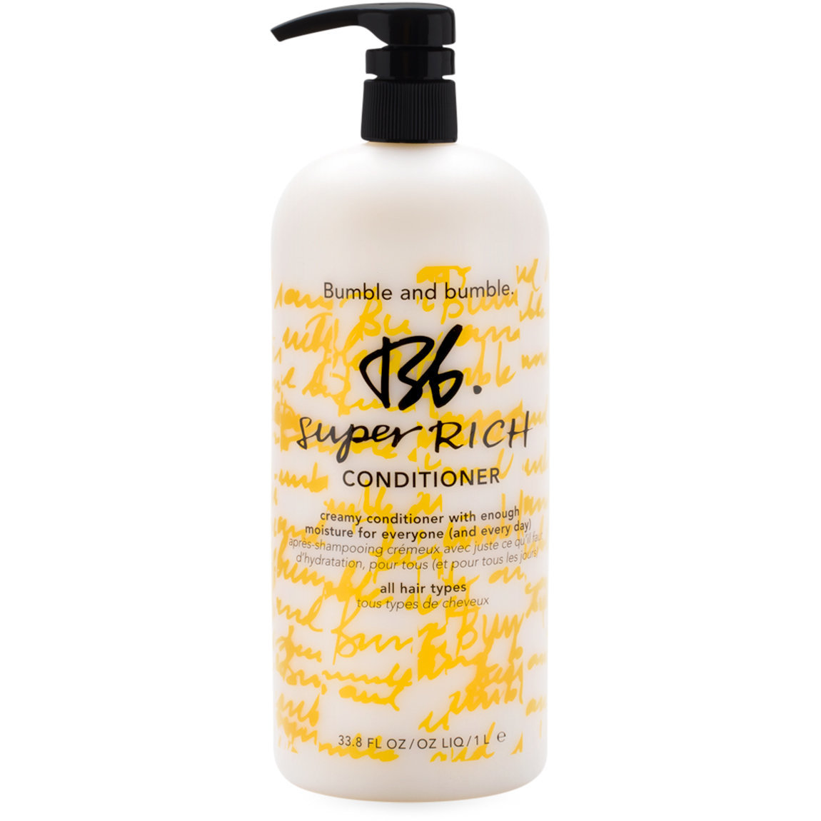Bumble and bumble. Super Rich Conditioner 1 L alternative view 1 - product swatch.