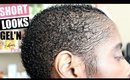 How to Define Short Natural Hair- TWA| Luster's Pink Short Looks