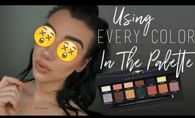 USING EVERY EYESHADOW IN THE PALETTE CHALLENGE | PRISM PALETTE | MSQUINNFACE