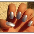 Homemade nail polish (with eyeshadow) no.1 Metallic01