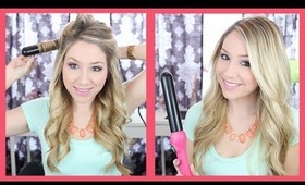 Hair Tutorial - Soft Romantic Curls for Valentine's Day