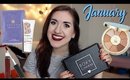 Opening My First BOXYCHARM! January Unboxing | tewsimple