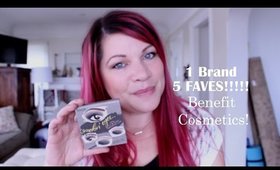 ONE BRAND...5 FAVES!!! | Feat: BENEFIT Cosmetics!!!!