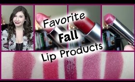 Favorite Fall Lip Products + Swatches // COLLAB with HarkerBeauty101