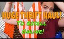 GOT COOL S*** AT GOODWILL YO! | Huge Thrift Haul to Resell on Poshmark and Ebay | Part-Time Seller